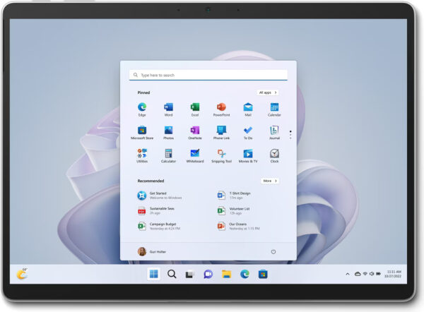 104776_4 MS Surface Pro 9, SQ3/ARM, 5G/LTE - Platin